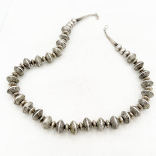 Liberty Reimagined - Vintage Mercury Dime Navajo Pearl Necklace Necklace