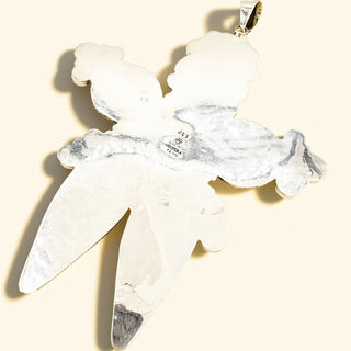 Pendant stamp on a light background