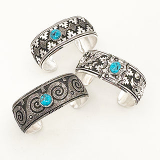 Kingman Richard Singer Storyteller Cuffs