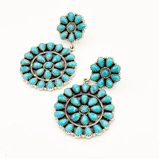 PREORDER - Kingman Cluster Statement Earrings