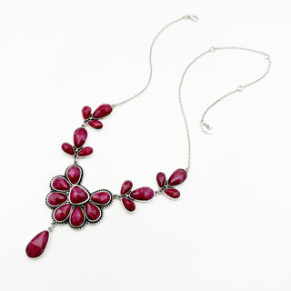 Leilani Necklace - Faceted Ruby