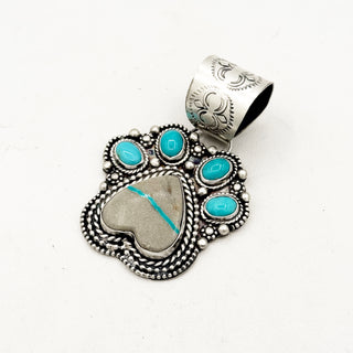 MORE Shay Pfeiffer Paw Print Pendants