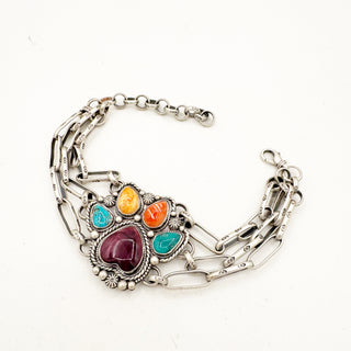 Jason Ogg Rainbow Paw Print Bracelet
