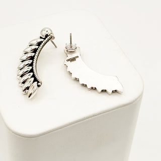 Silver Angel Wing Earrings