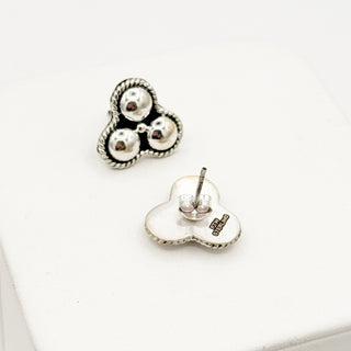 Silver Cluster Studs