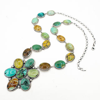 Royston Cluster Lariat by Sheila Tso