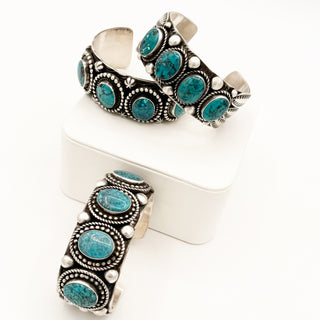 Alex Sanchez Old Style 4 Stone Royston Cuff