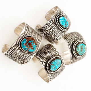 Alex Sanchez Old Style Concho Cuffs
