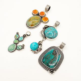 Donnalee Shewmake Chunky Desert Pendants