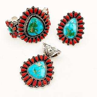 Tyler Brown Sonoran Gold and Coral Set
