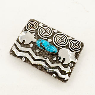 Alex Sanchez Petroglyph Belt Buckles