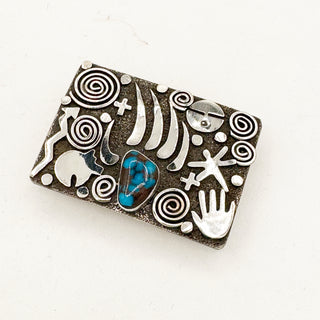 Alex Sanchez Petroglyph Belt Buckles