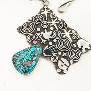 Alex Sanchez Massive Waterweb Kingman Necklace