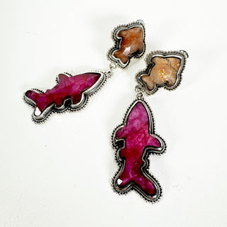 Shark Attack Statement Earrings