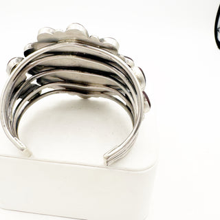 Sheila Tso Massive Royston and Purple Spiny Cluster Cuff