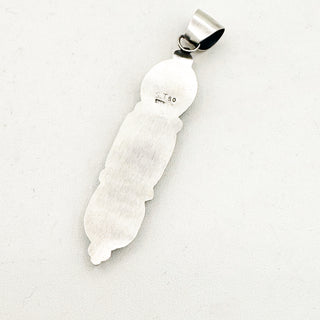 Sheila Tso Three Stone Royston Pendant