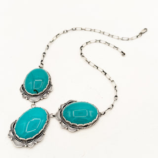 Justine Tso Royston Three Stone Necklace