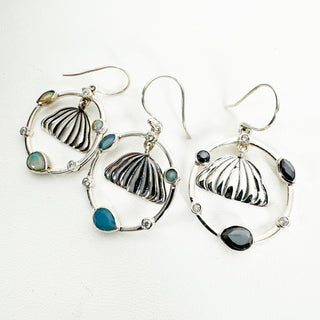 Jelly Fish Halo Earrings