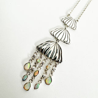 Tripple Jellyfish Necklace