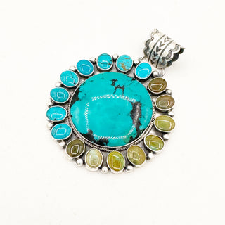 Lyle Cadman Ombre Cluster Pendant