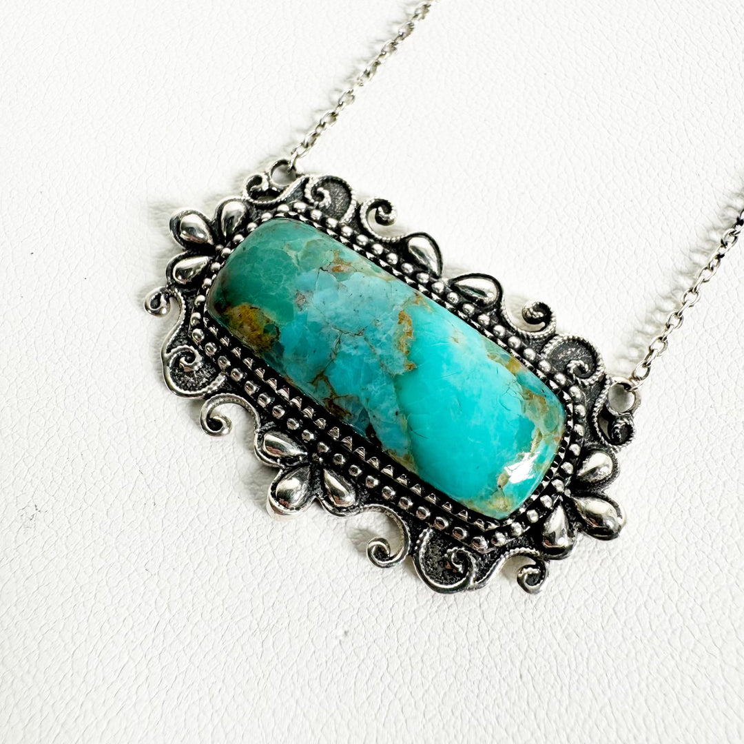 Cassie Bar Necklaces - Turquoise Treasures