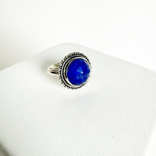 Gemstone Bubble Signet Ring