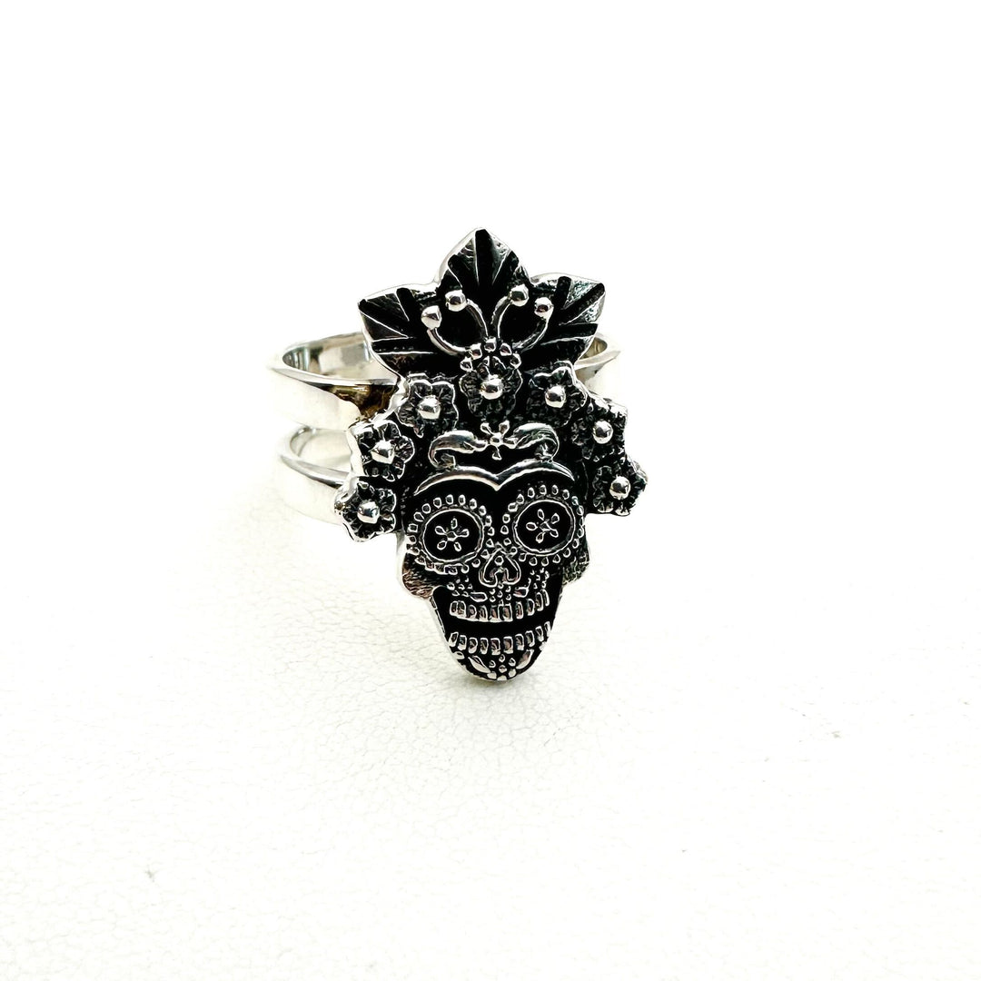 Queen of the Night Sugarskull Ring