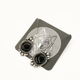 Black Onyx Earrings by Jason Ogg