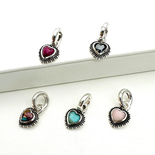 Mini Heart Charms