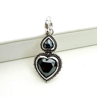 Double Heart Charms