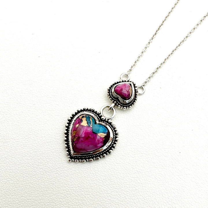 Double Heart Necklace