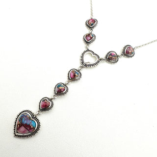 Lariat Heart Necklace