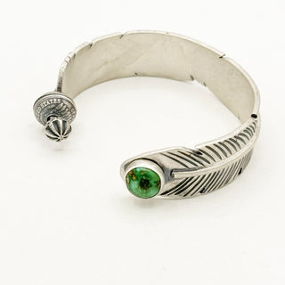 Feather Spinner Cuffs by Jason Ogg