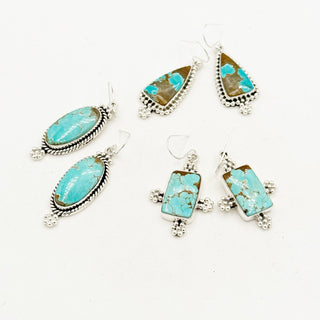 Mine #8 Dangle Earrings