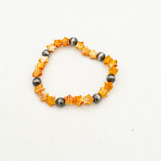 PREORDER: Orange Spiny Navajo Pearl Jewels