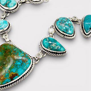 Jesus Vega White Water and Royston Panther Necklace