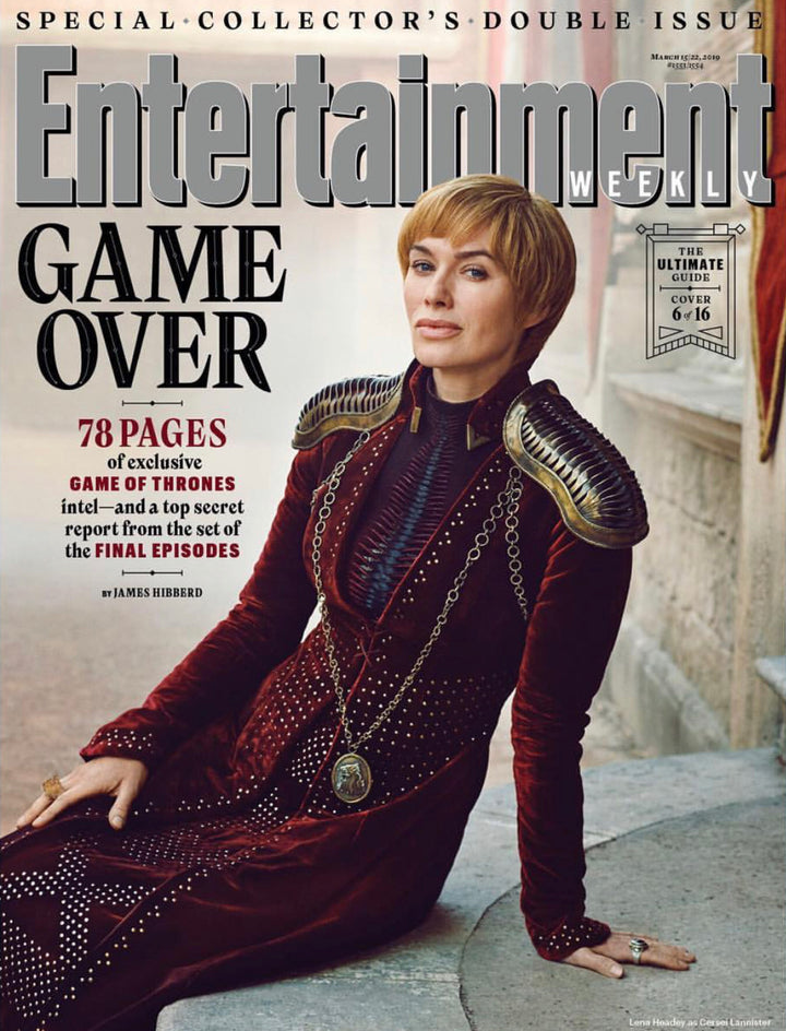 Entertainment weekly cover shot Game of Thrones