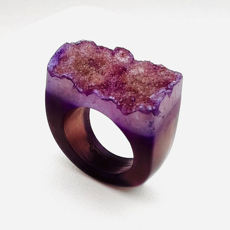 The Gemfire Ring - Violet Fire